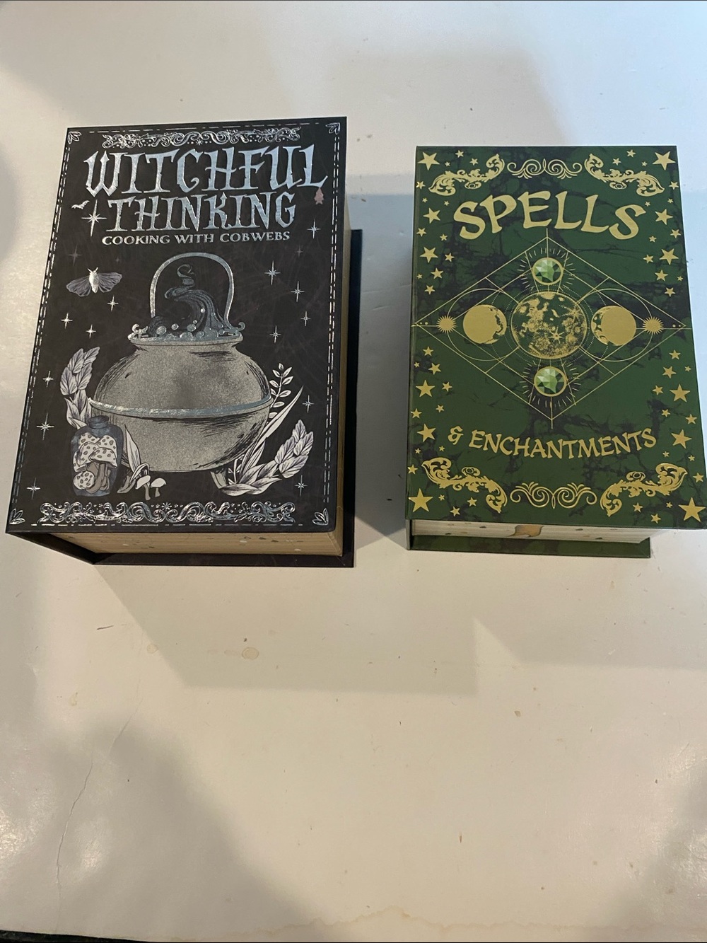 NWT Set of Two Witch Storage Boxes
